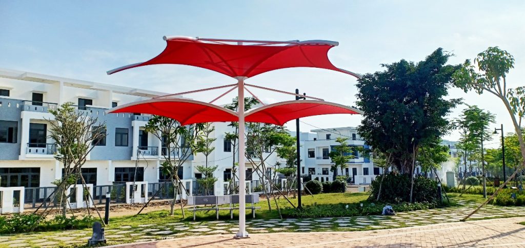 Thiết kế- thi công mái che khu đô thị Viva Park Đồng Nai