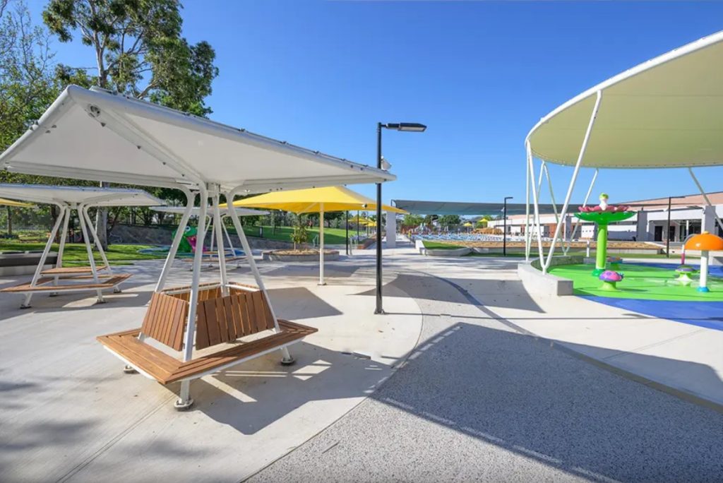 Mái che bể bơi Carnegie Memorial