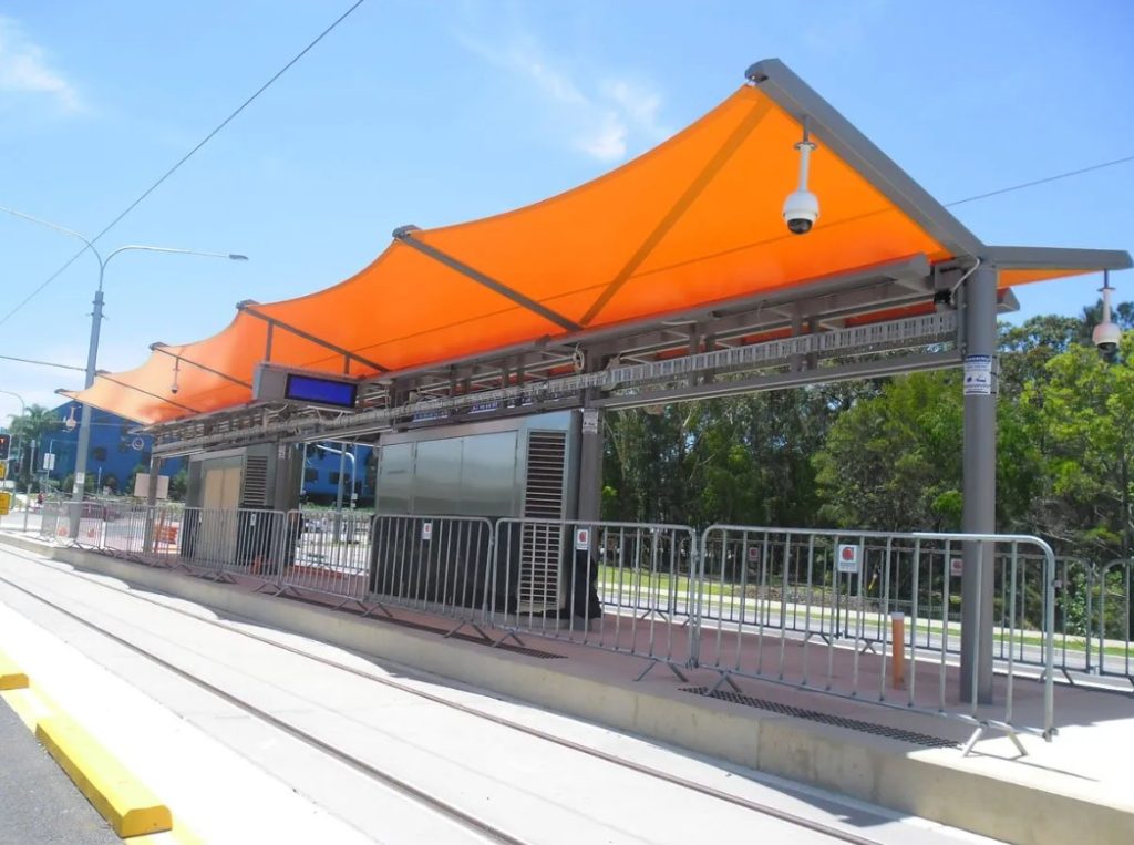 Mái che nhà ga tàu hỏa