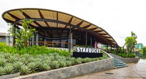 Mái che Starbucks Hikari Bình Dương