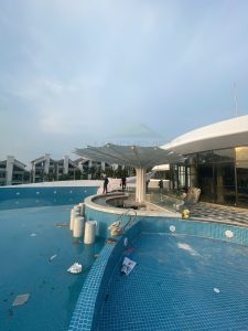 Mái che poolbar Xanh Villas Hà Nội