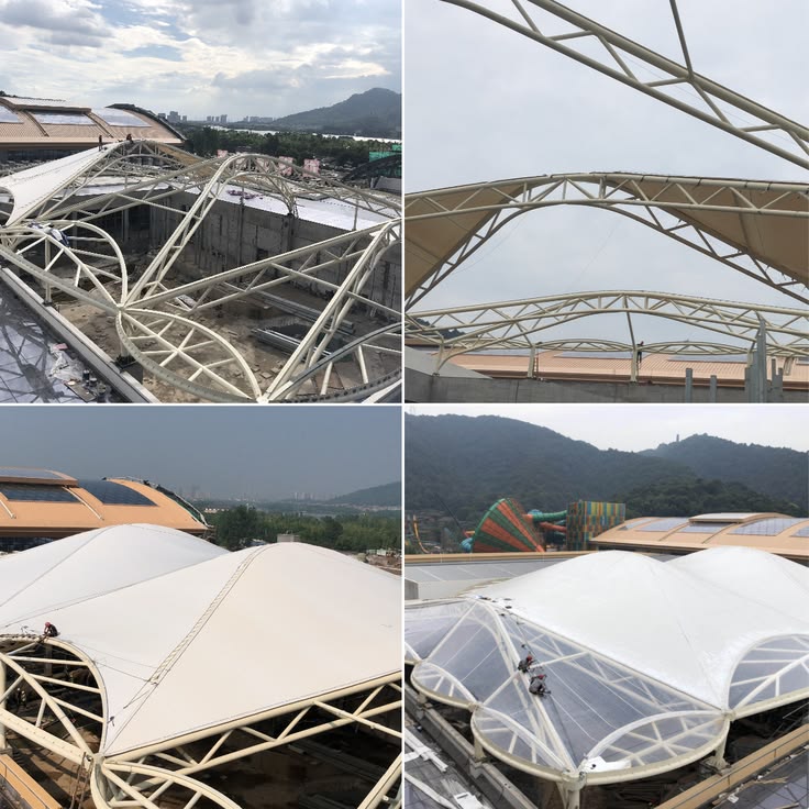 Cấu tạo mái màng căng chi tiết từ A–Z