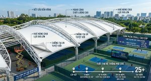 Mái Che Sân Pickleball Có Bền Không?